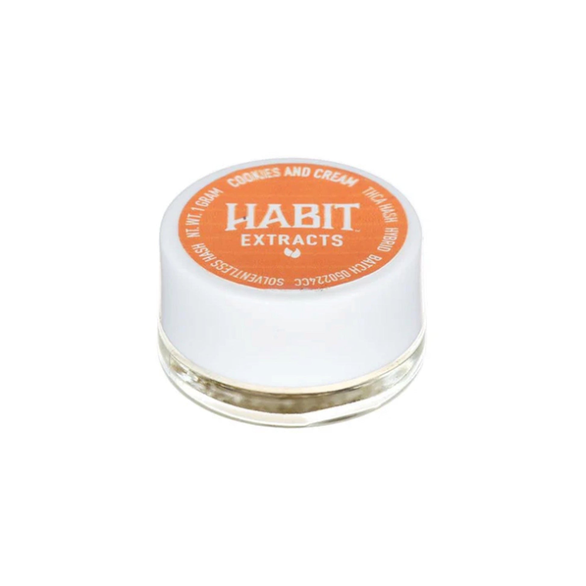 Habit Hash THC-A Concentrate - 1g Cookies & Cream