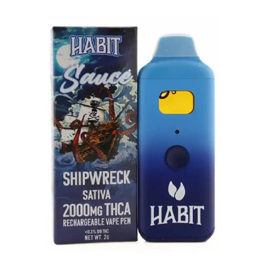 Habit Live Resin THC-A Device - 2000mg Shipwreck (S) / 1 Pack