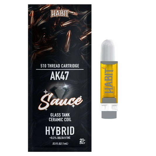 Habit Potent As F#ck THC-A Cartridge - 1000mg AK-47 (H)