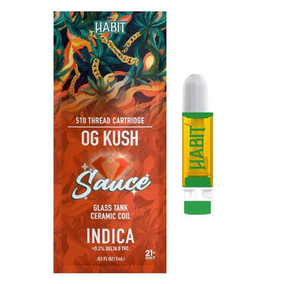 Habit Potent As F#ck THC-A Device - 1000mg OG Kush (I) / 1 Pack