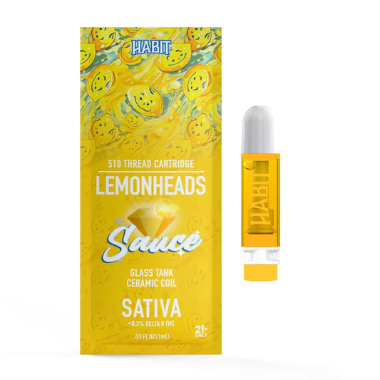 Habit Potent As F#ck THC-A Device - 1000mg Lemonheads (S) / 1 Pack