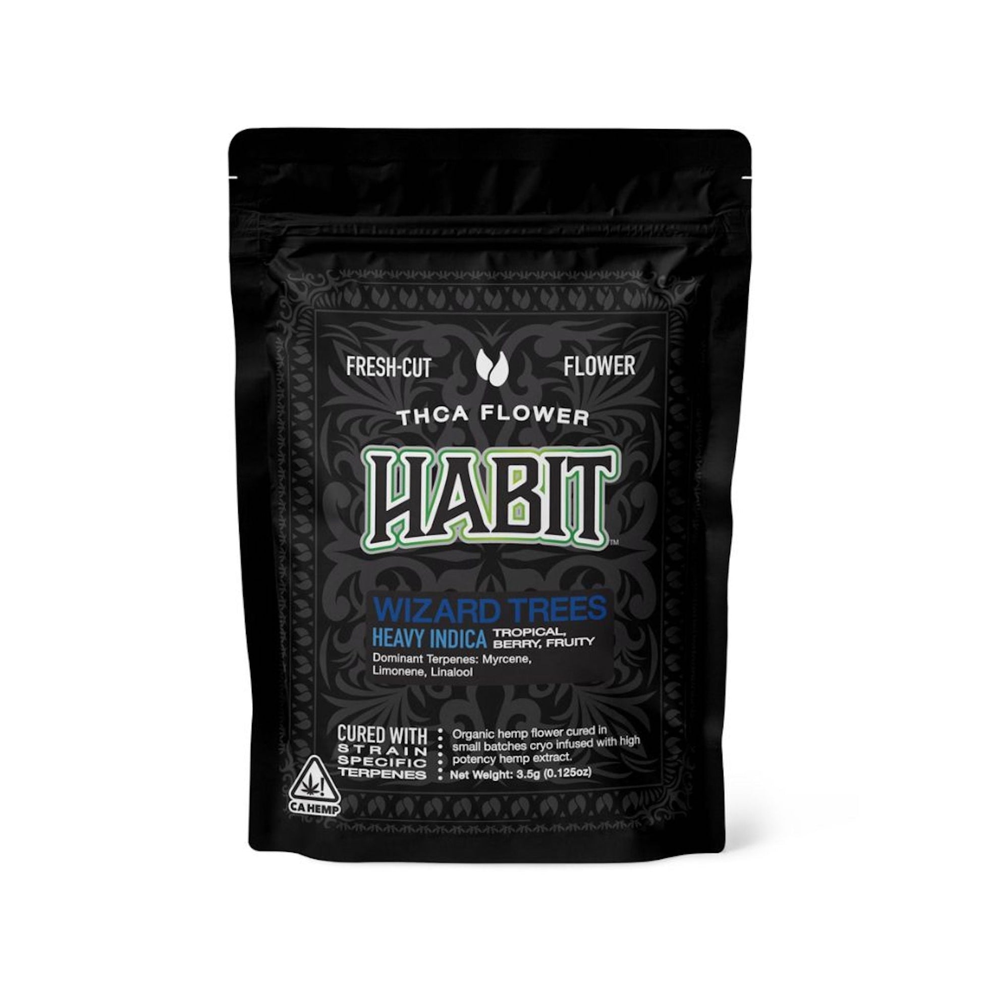 Habit THC-A Wizzard Trees Flower - 3.5g