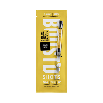 Half Bakd Boostd Hemp Infused Syringes - 3g Lemon Drop (S)