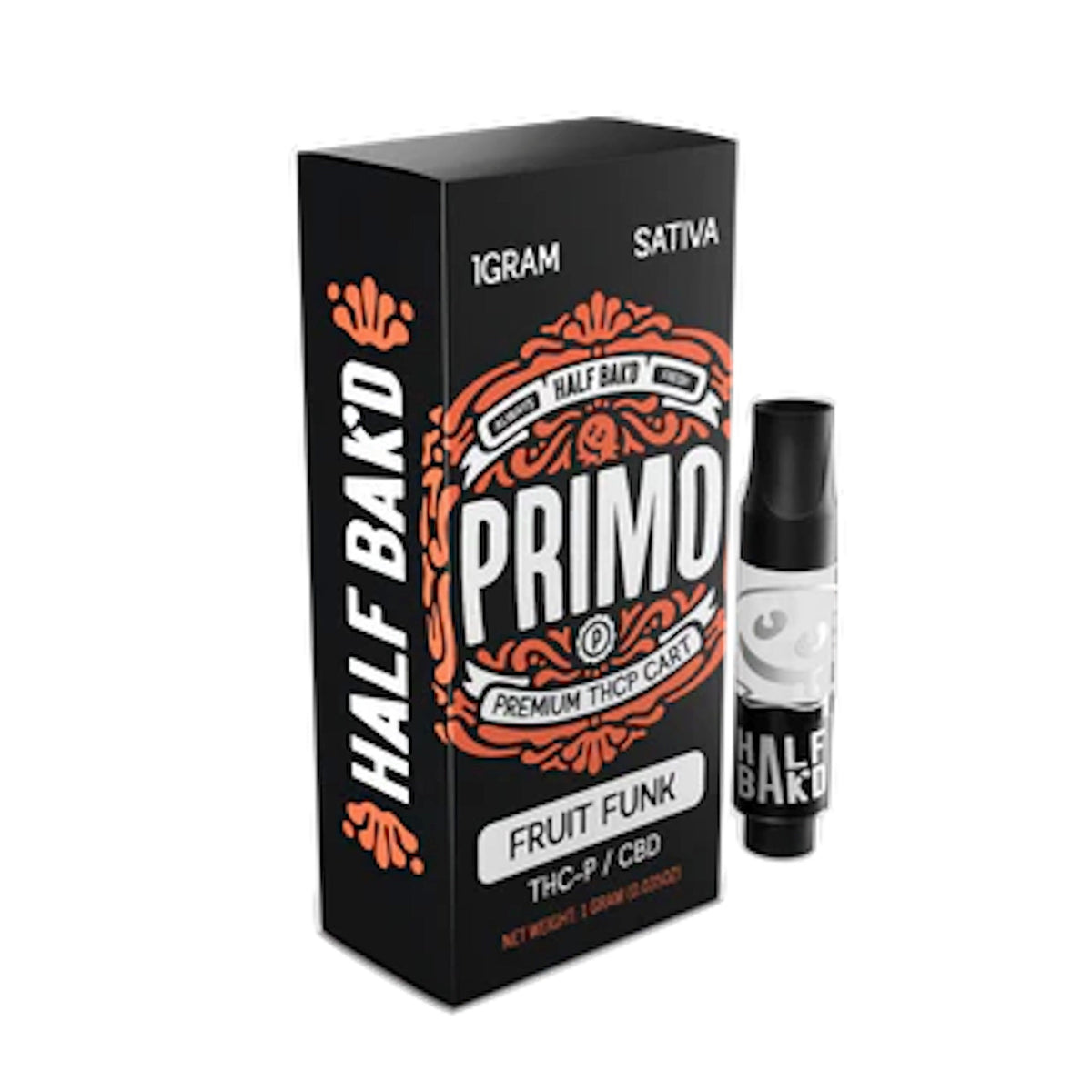 Half Bakd Primo THC-P Fruit Funk Unit - 1000mg Single Cart / 1 Pack