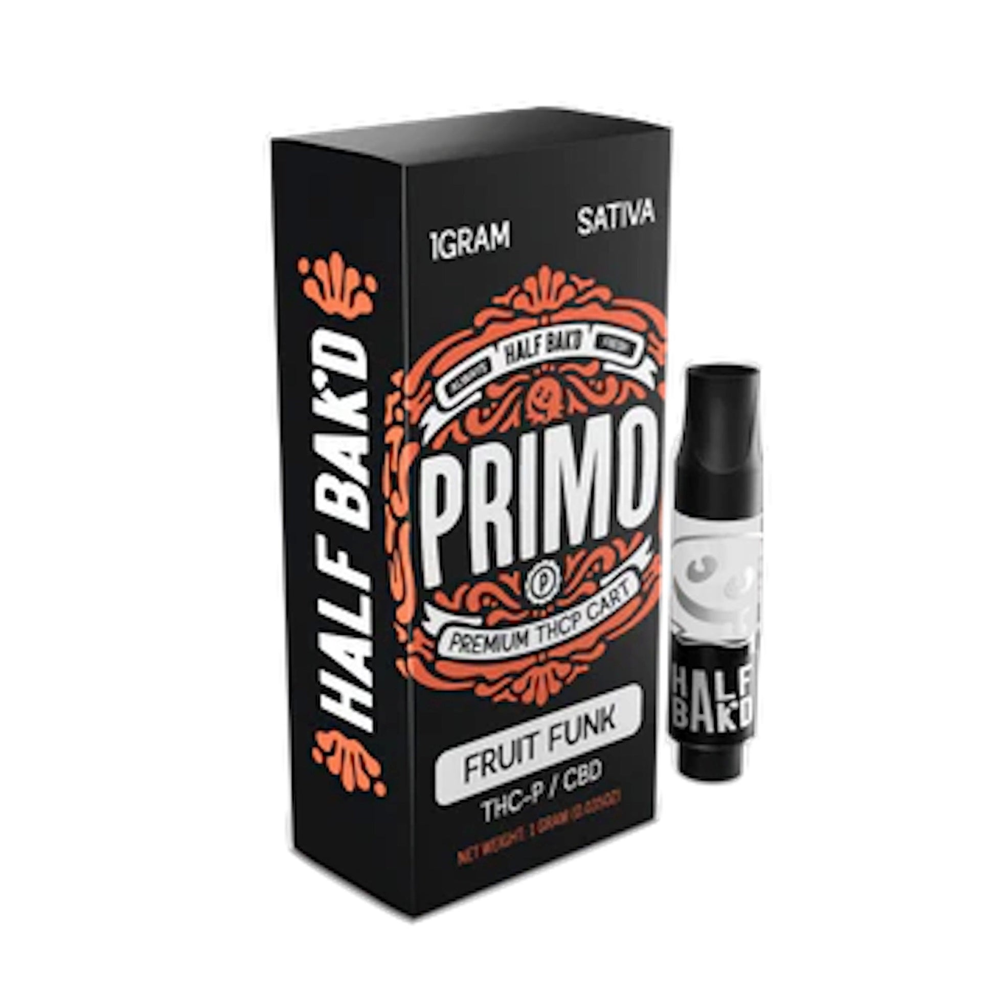 Half Bakd Primo THC-P Fruit Funk Unit - 1000mg Single Cart / 1 Pack