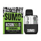 Half Bakd Rosin Blend Sumo Vaporizer - 5000mg Chemdog