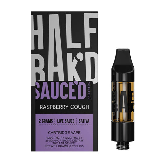 Half Bakd Sauced Device - 2000mg Raspberry Cough (S) / 1 Pack