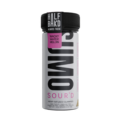 Half Bakd SourD Sumo THC Gummies - 10.000mg Wacky Watermelon
