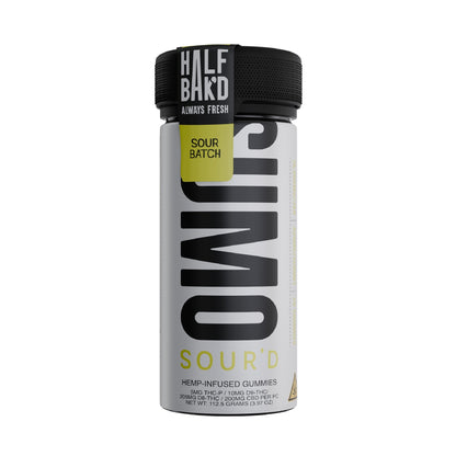 Half Bakd SourD Sumo THC Gummies - 10.000mg Sour Batch