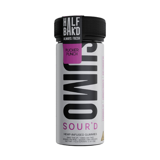 Half Bakd SourD Sumo THC Gummies - 10.000mg Pucker Punch