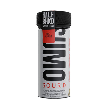 Half Bakd SourD Sumo THC Gummies - 10.000mg Big Apple