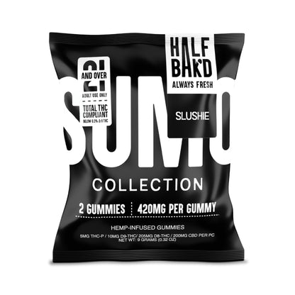 Half Bakd Sumo THC Gummies - 2ct Slushie / 1 Pack