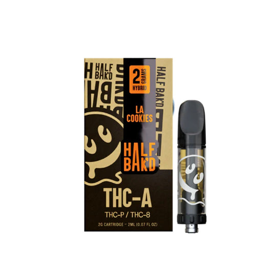 Half Bakd THC-A Cartridge - 2000mg LA Cookies / Single Cart