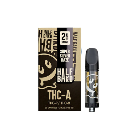 Half Bakd THC-A Cartridge - 2000mg Super Silver Haze