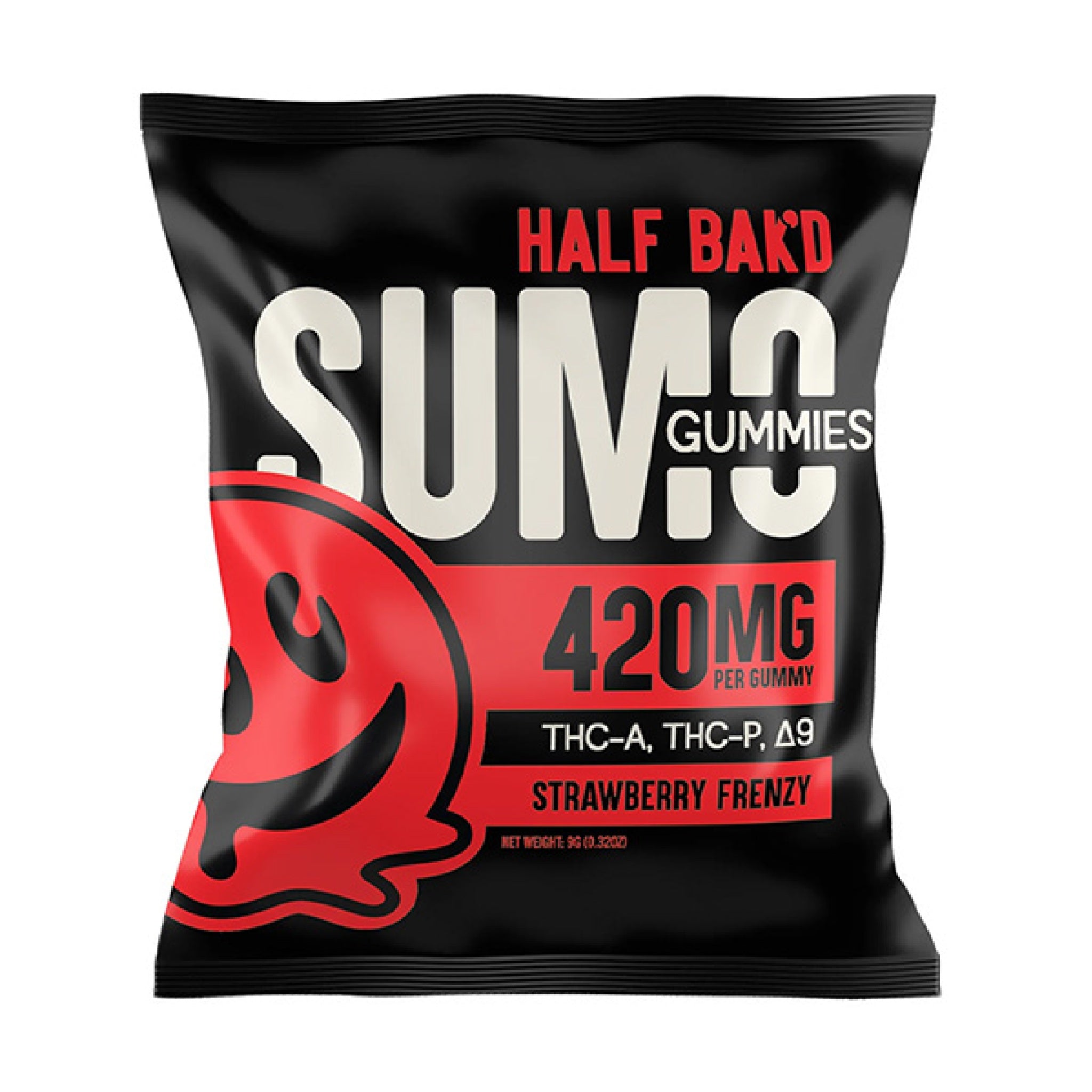 Half Bakd THC-A + Delta 9 Sumo Gummies - 2ct - Everything 420