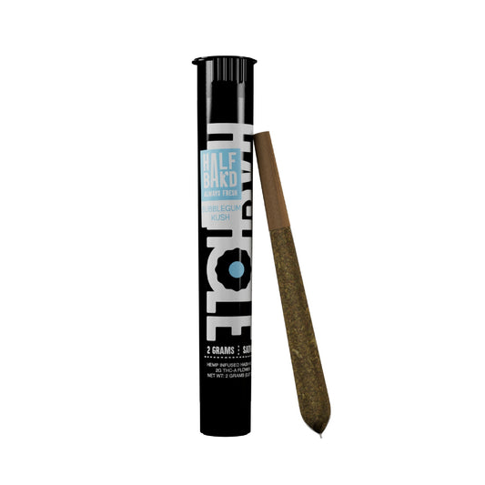 Half Bakd THC-A Hash Holes - 2g Bubblegum Kush (S)