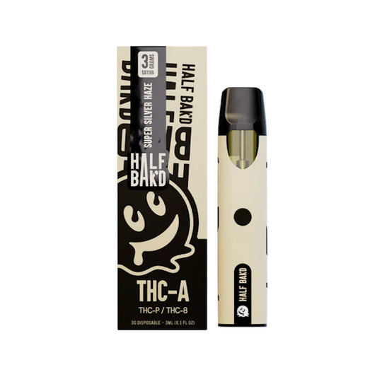 Half Bakd THC-A Vaporizer - 3000mg Super Silver Haze