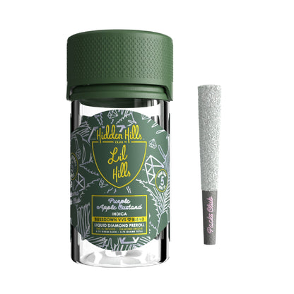 Hidden Hills Buzzdown VVS Liquid Diamond THC-A Pre-Roll - 3.75g (5ct) Purple Apple Custard (I)