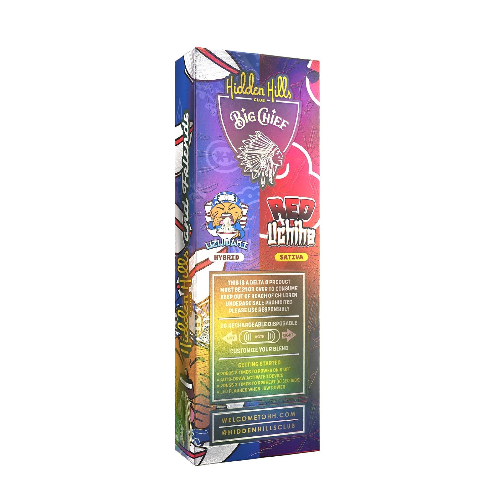 Hidden Hills Dual Strain THC-A Vaporizer - 2000mg - Everything 420 Hidden Hills Dual Strain THC-A Vaporizer - 2000mg - Everything 420