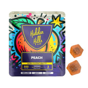 Hidden Hills Limited Edition Ultra Potent THC Gummies (2pk) - 1000mg Peach