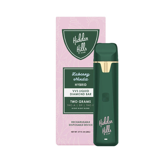 Hidden Hills Night Night VVS Liquid Diamond Device - 2000mg Zaberry (H) / 1 Pack