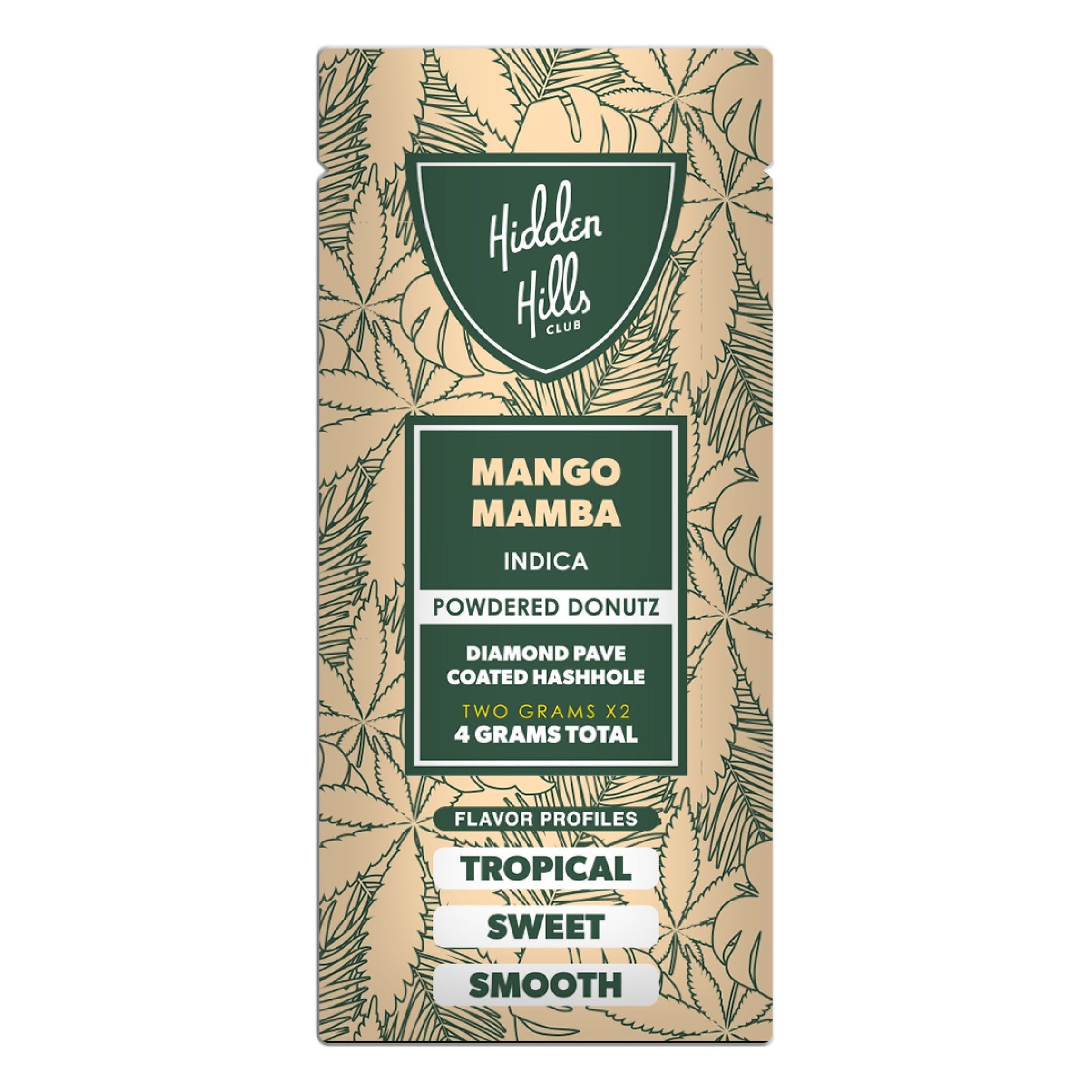 Hidden Hills Powdered Donuts Diamond Pave THC-A Hashholes - 4g Mango Mamba (I)