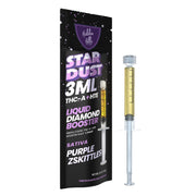 Hidden Hills Stardust THC-A + HTE Liquid Diamonds Syringes - 3000mg Purple Zskittles (S)