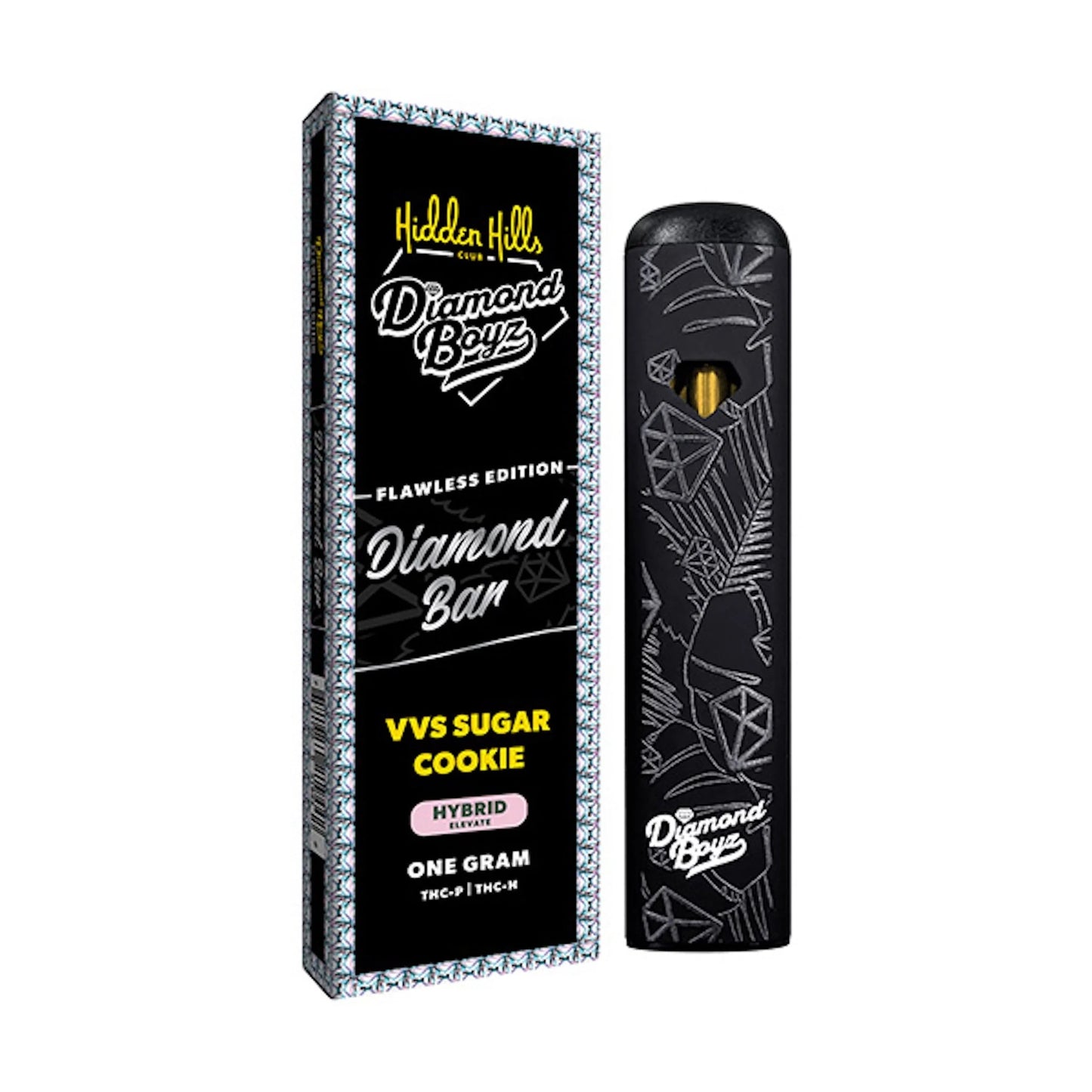Hidden Hills THC-A Diamond Bar Device - 1000mg VVS Sugar Cookie (H)