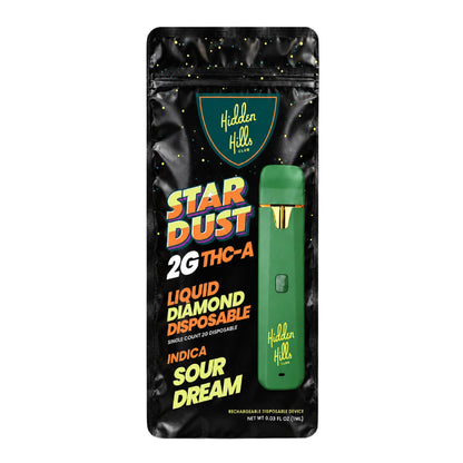 Hidden Hills THC-A Star Dust Device - 2000mg Sour Dream (S)
