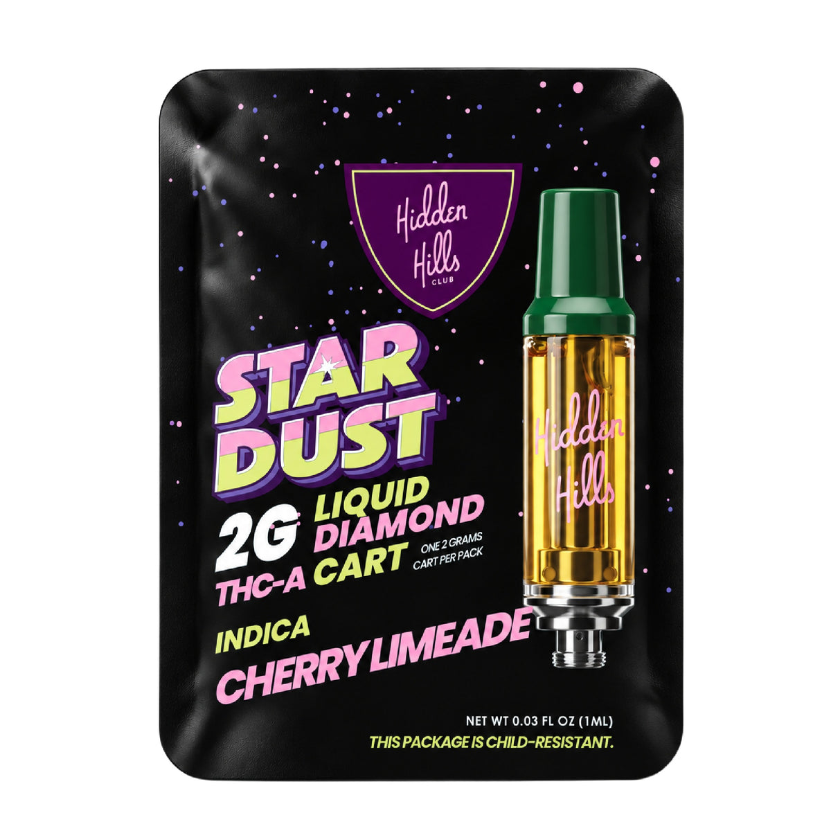 Hidden Hills THC-A Star Dust Unit - 2000mg Cherry Limeade (I)