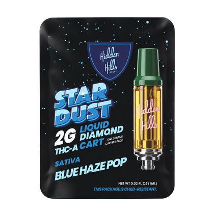 Hidden Hills THC-A Star Dust Unit - 2000mg Blue Haze Pop (S)