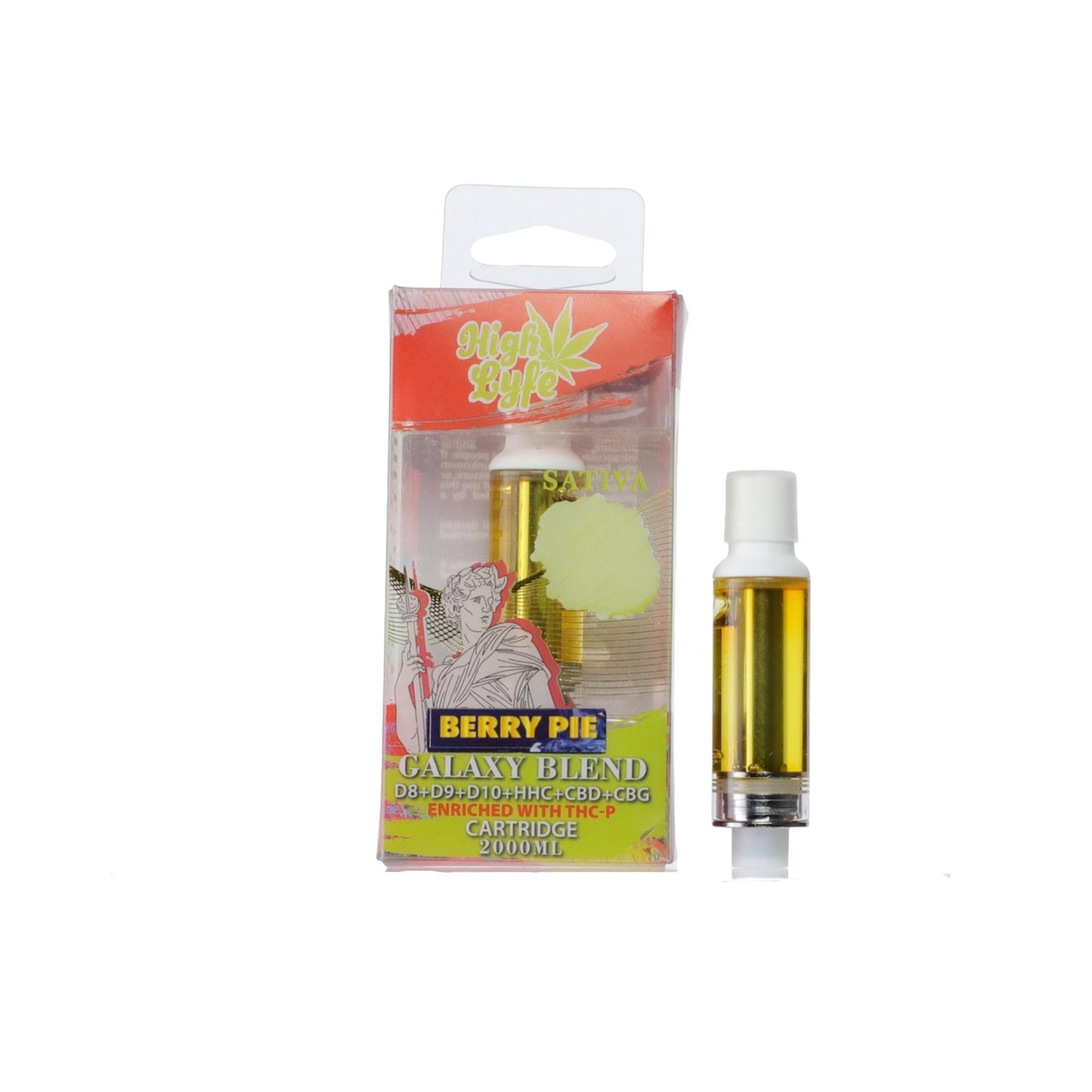 High Lyfe Galaxy Blend Cartridge - 2000mg Berry Pie