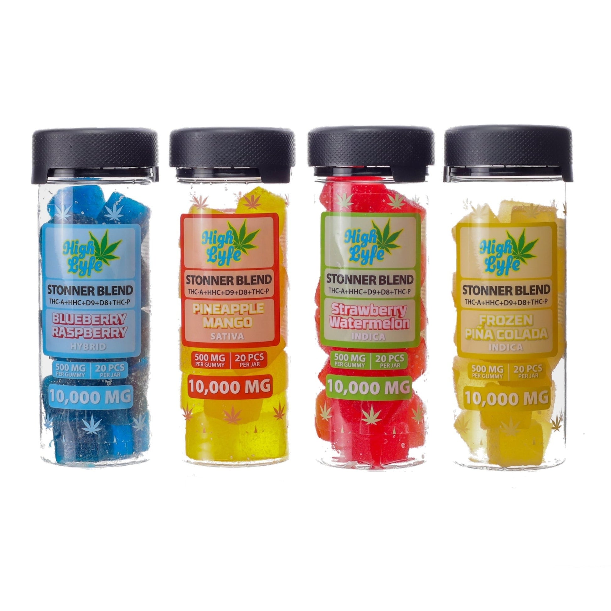 High Lyfe Stonner Blend THC-A Gummies 10,000mg