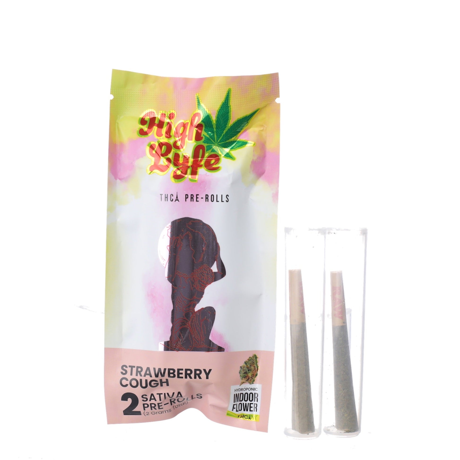 High Lyfe THC-A Indoor Flower Pre-Rolls - 2ct