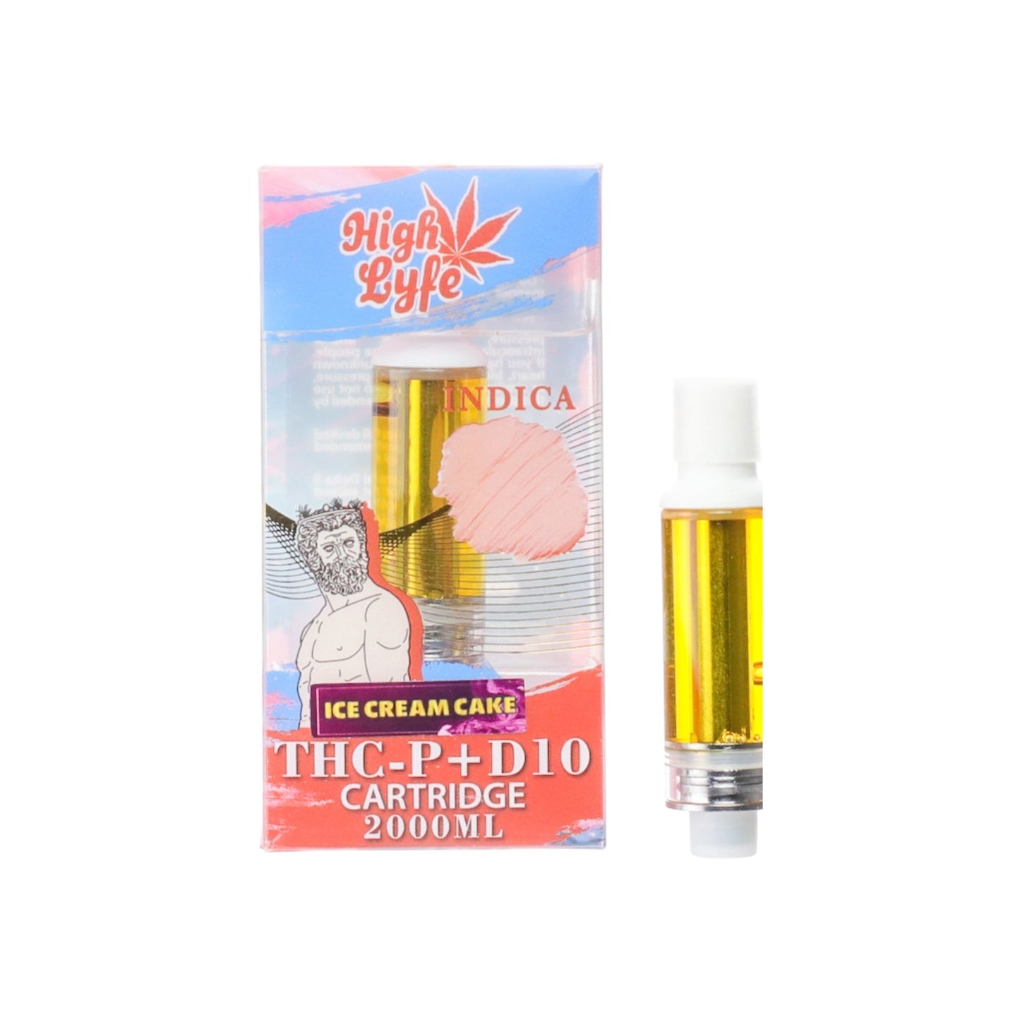 High Lyfe THC-P + Delta 10 Cartridge - 2000mg