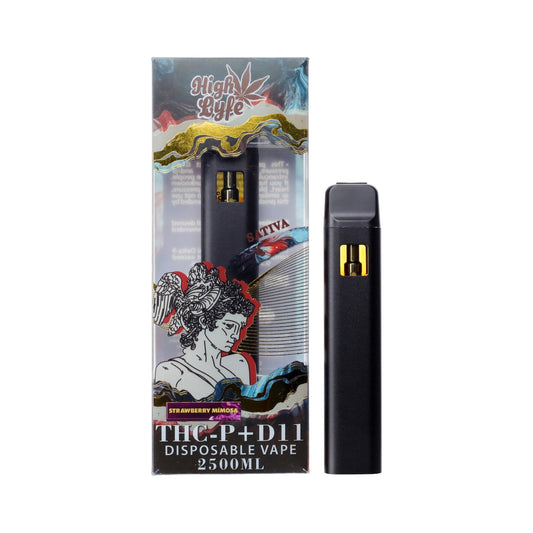 High Lyfe THC-P + Delta 11 Vaporizer - 2500mg Moonwalker Kush