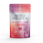 Higher Education Live Resin Delta 9 Gummies - 1200mg (40ct) Strawanna