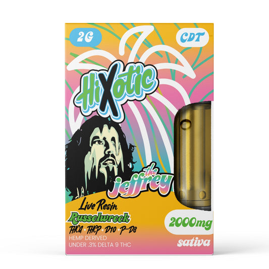 Hixotic Jeffrey Blend Cartridge - 2000mg Russel Wreck / Single Cart