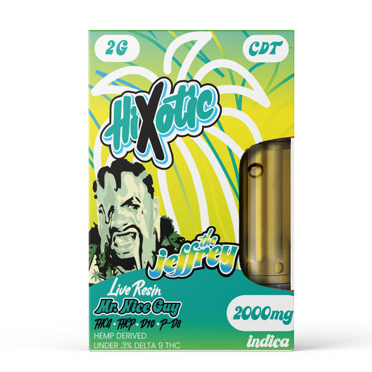 Hixotic Jeffrey Blend Cartridge - 2000mg Mr.Nice Guy / Single Cart