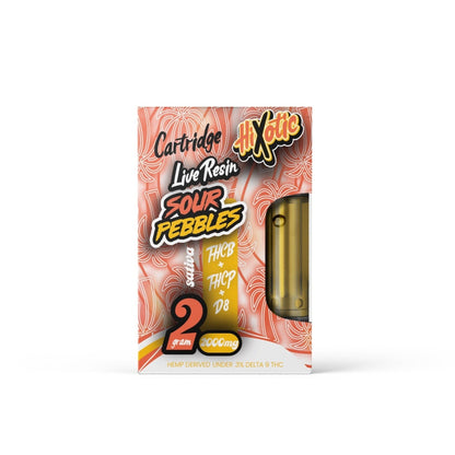 Hixotic THC-P Cartridge - 2000mg Sour Pebbles