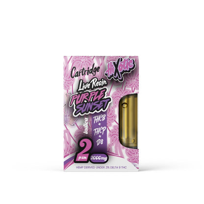 Hixotic THC-P Cartridge - 2000mg Purple Sunset