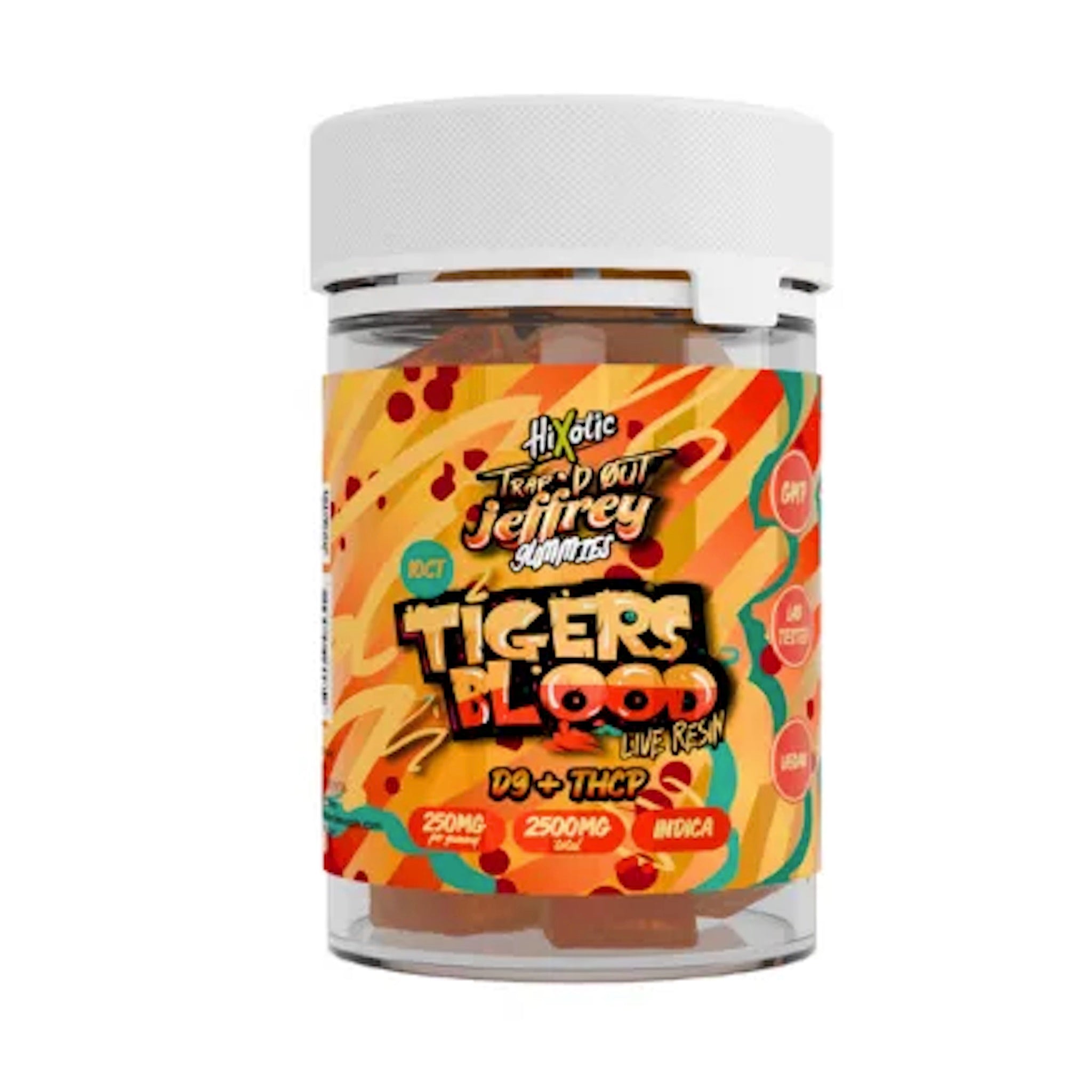 Hixotic Trapd Out Jeffrey Gummies - 2500mg - Everything 420