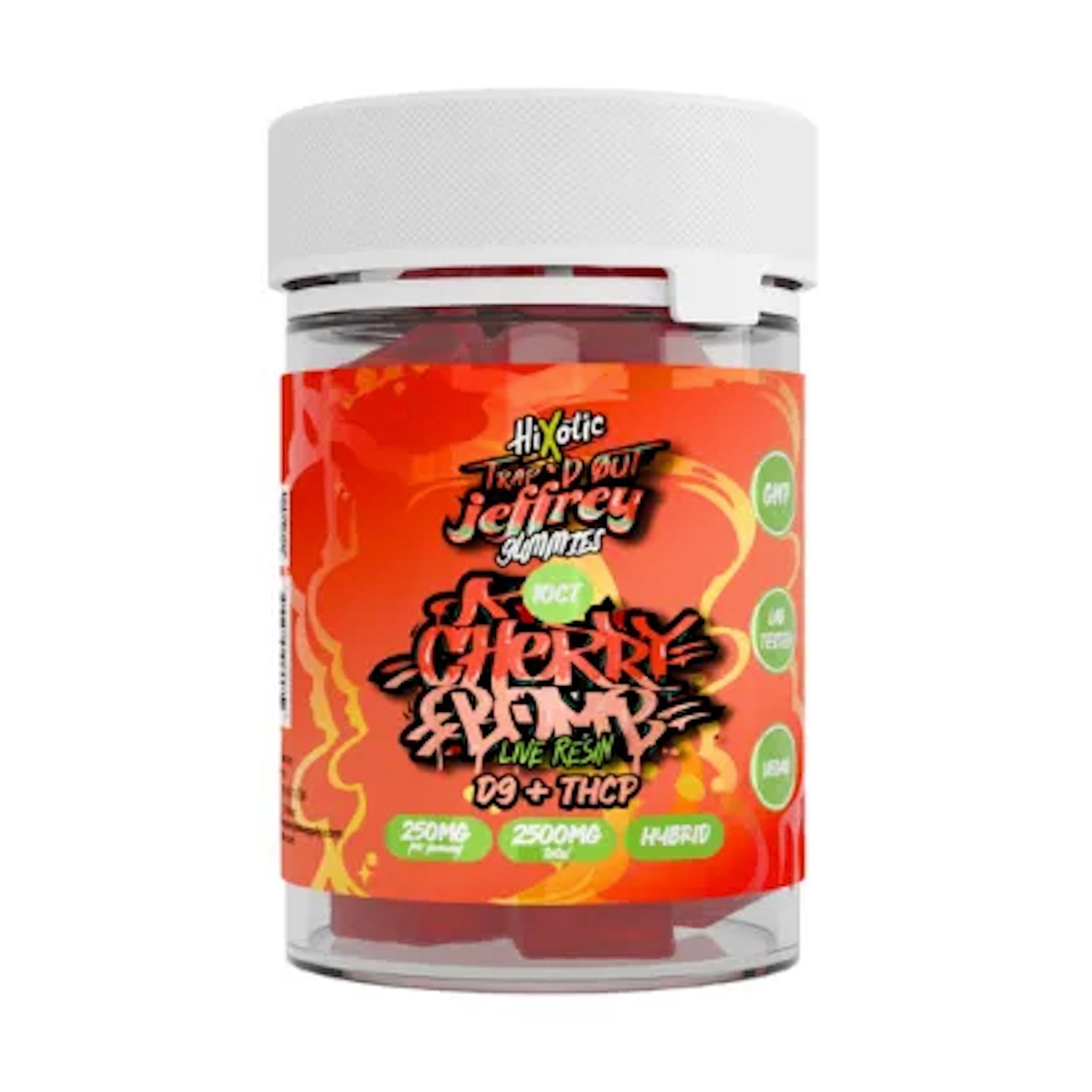 Hixotic Trapd Out Jeffrey Gummies - 2500mg - Everything 420