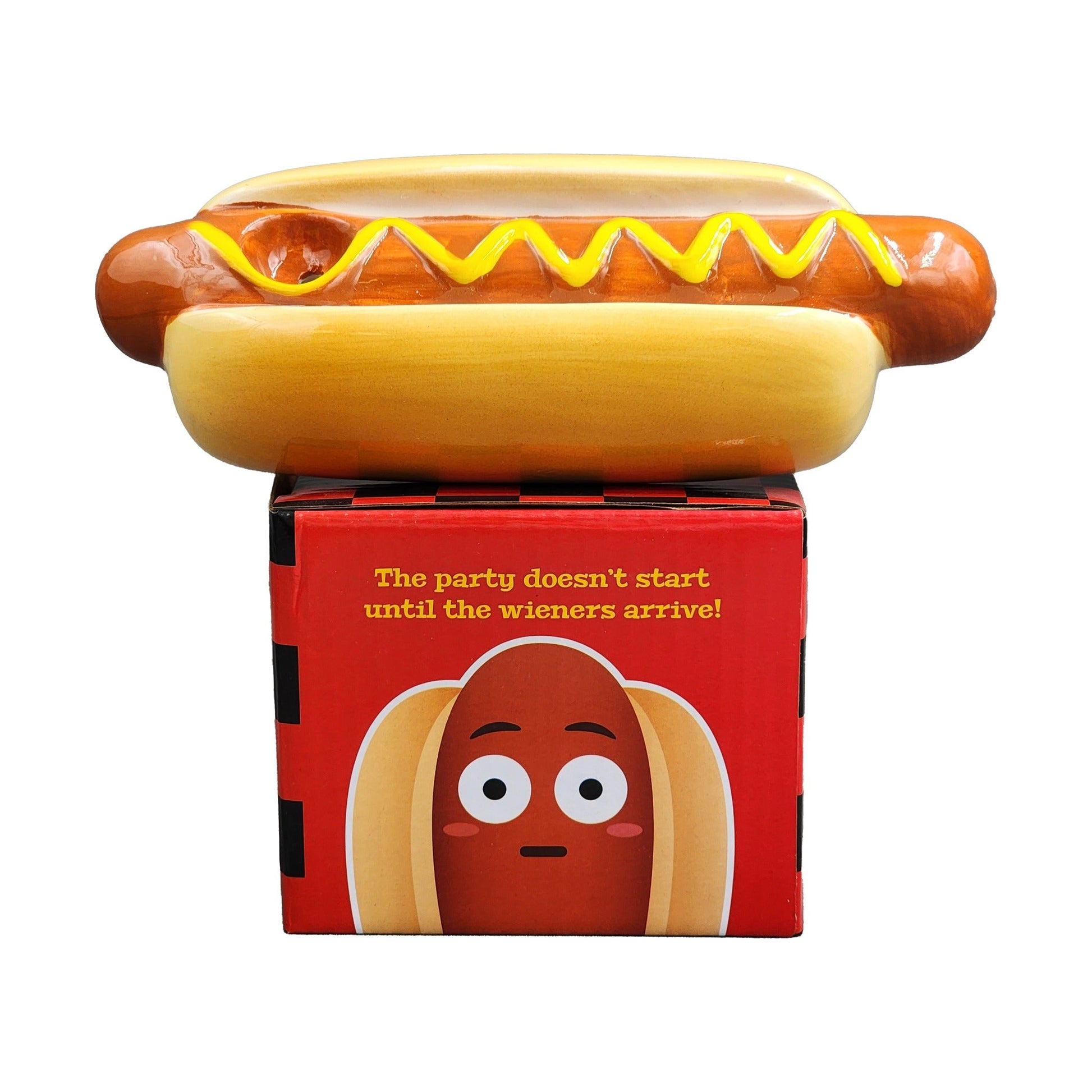 Hot Dog Pipe - 7in - Everything 420 Hot Dog Pipe - 7in - Everything 420