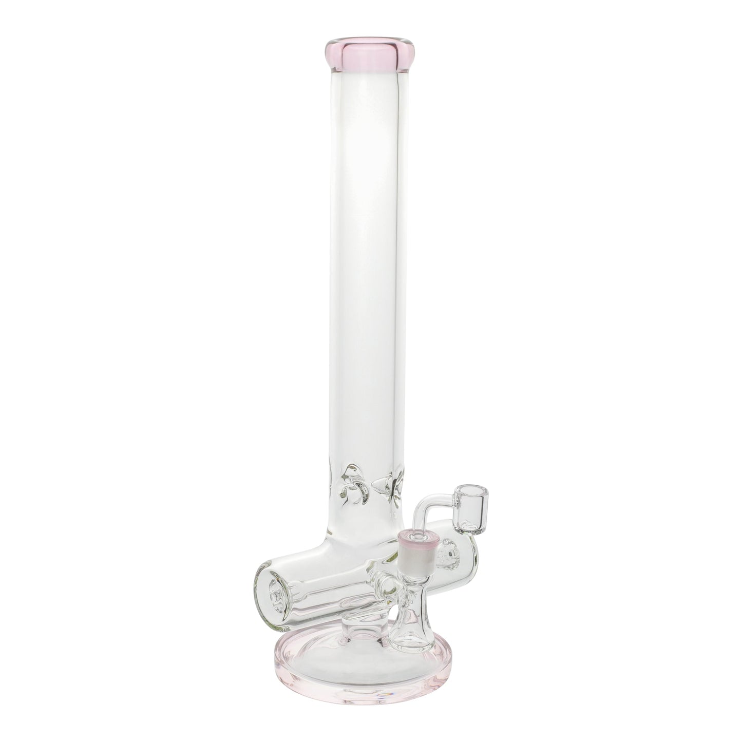 Huge Pink Inline Flex Bong - 17in