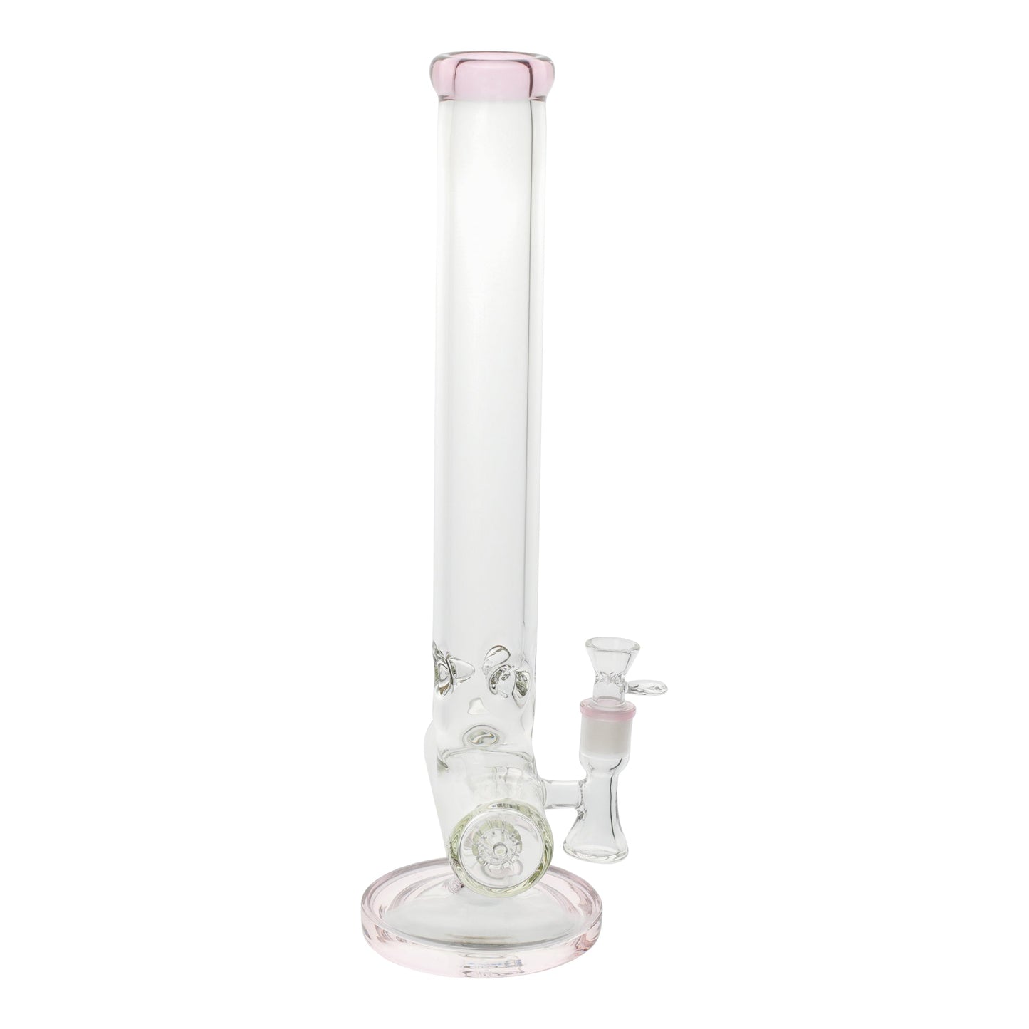 Huge Pink Inline Flex Bong - 17in