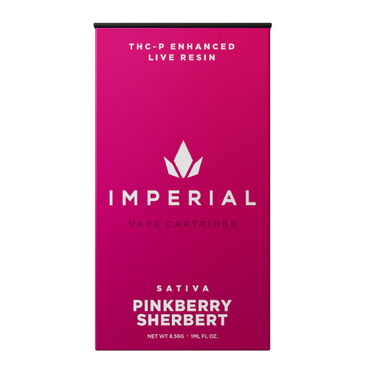 Imperial THC-P Cartridge - 1000mg Pinkberry Sherbert (S)