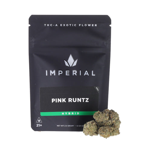 Imperial Zaza Pink Runtz THC-A Flower - 3.5g