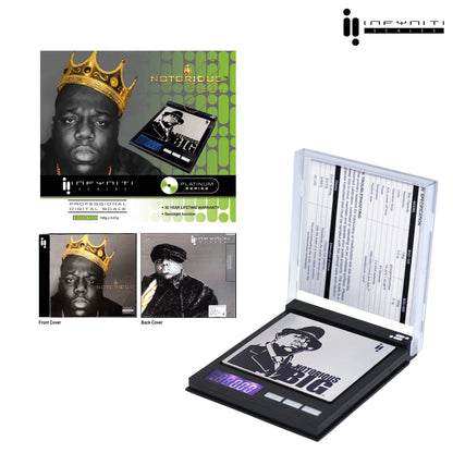 Infyniti Licensed Collection Pocket Scale 100g x .01g Notorious BIG