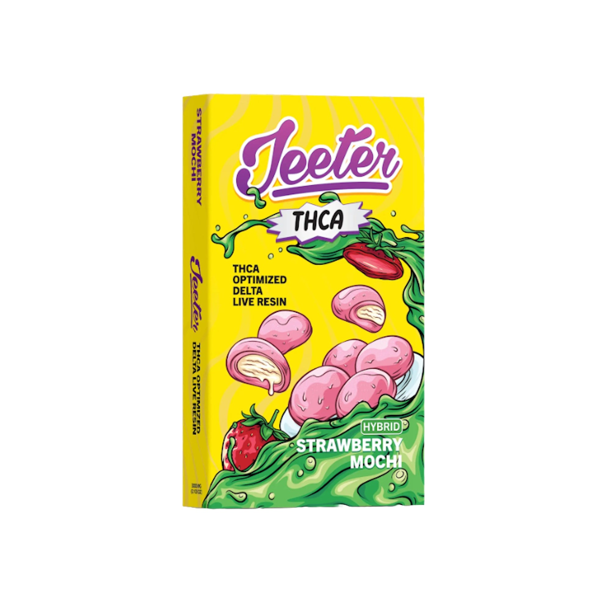 Jeeter THC-A Vaporizer - 3000mg Strawberry Mochi